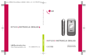 Instrukcja LG KP235 Telefon komórkowy