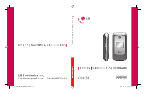 Priročnik LG KP235 Mobilni telefon
