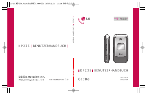 Bedienungsanleitung LG KP235 Handy