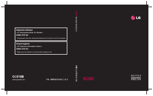 Bedienungsanleitung LG KS360 Handy
