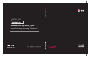 Manuale LG KS360 Telefono cellulare