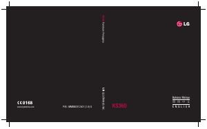 Panduan LG KS360 Telepon Seluler