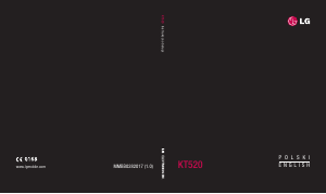 Instrukcja LG KT520 Telefon komórkowy