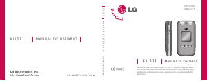 Manual de uso LG KU311 Teléfono móvil