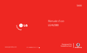 Manuale LG KU380 Telefono cellulare