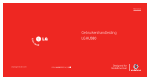 Handleiding LG KU580 Mobiele telefoon