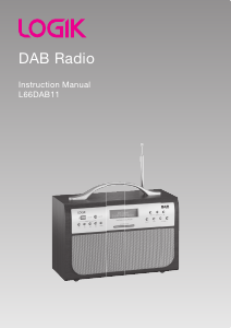 Manual Logik L66DAB11 Radio