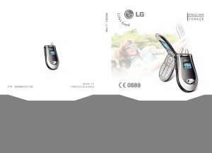 Kullanım kılavuzu LG L1100 Cep telefonu
