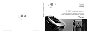 Használati útmutató LG M4410 Mobiltelefon
