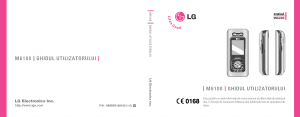 Manual LG M6100 Telefon mobil