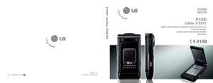 Manuale LG P7200 Telefono cellulare