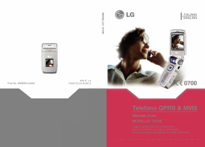 Manuale LG T5100 Telefono cellulare