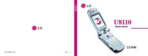 Manuale LG U8110 Telefono cellulare