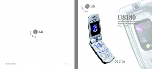 Bedienungsanleitung LG U8180 Handy