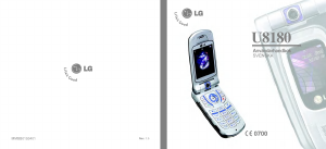 Bruksanvisning LG U8180 Mobiltelefon