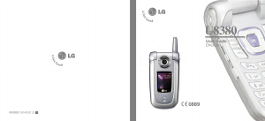 Manual LG U8380 Mobile Phone