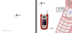 Bedienungsanleitung LG U8380 Handy