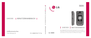 Bedienungsanleitung LG U8500 Handy