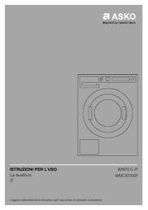 Manuale Asko WMC6743PB.T Lavatrice