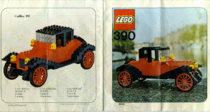 Käyttöohje Lego set 390 Hobby Set 1913 Cadillac