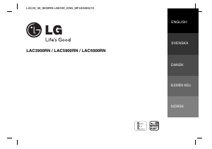 Bruksanvisning LG LAC3900RN Bilradio