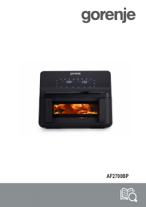 Instrukcja Gorenje AF2700BP Frytkownica