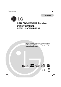 Manual LG LAC7710R Car Radio