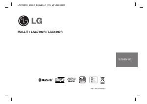 Käyttöohje LG LAC7800R Autoradio