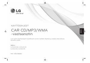 Käyttöohje LG LCF600UR Autoradio