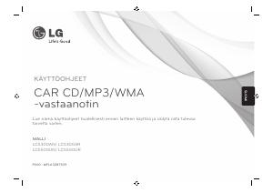 Käyttöohje LG LCS500UR Autoradio