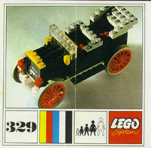 Instrukcja Lego set 329 Basic Antique car