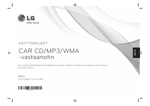 Käyttöohje LG LCS700BR Autoradio