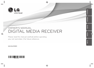 Manual LG MAX620BO Car Radio