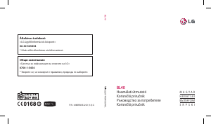Használati útmutató LG BL40 Mobiltelefon