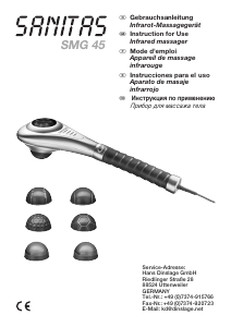 Handleiding Sanitas SMG 45 Massageapparaat