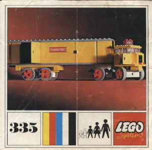 Bedienungsanleitung Lego set 335 Basic Transportwagen