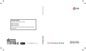 Instrukcja LG BL40 Telefon komórkowy