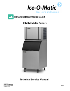 Handleiding Ice-O-Matic CIM0530FA IJsblokjesmachine