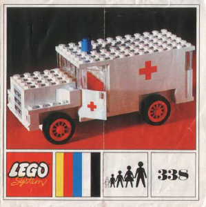 Hướng dẫn sử dụng Lego set 338 Basic Xe cứu thương