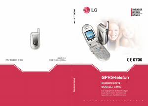 Brugsanvisning LG C1100 Mobiltelefon