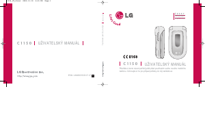 Manuál LG C1150 Mobilní telefon