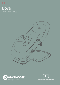 Manual Maxi-Cosi Dove Espreguiçadeira para bebê