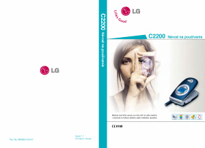 Návod LG C2200 Mobilný telefón