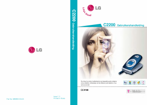 Handleiding LG C2200 Mobiele telefoon