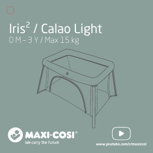 كتيب Maxi-Cosi Calao Light سرير أطفال