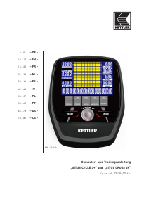 Manual Kettler Situs Cross 3+ Cross Trainer