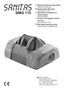 Manual Sanitas SMG 115 Massage Device