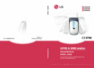Brugsanvisning LG G5400 Mobiltelefon