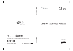 Rokasgrāmata LG GD510 Mobilais tālrunis
