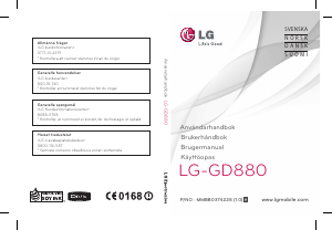 Käyttöohje LG GD880 Matkapuhelin